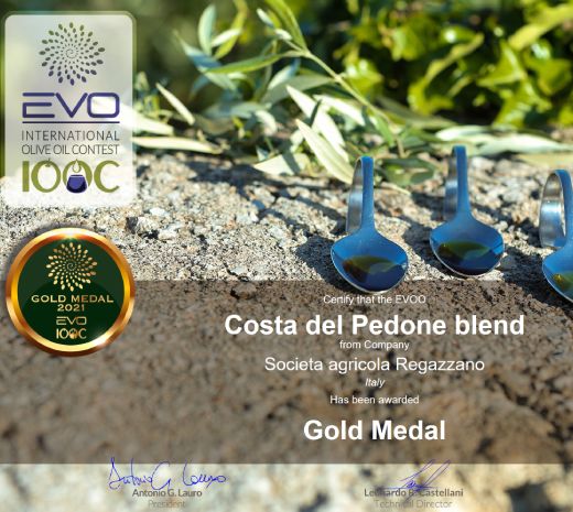 Gold Medal IOOC International Olive Oil Contest 2021